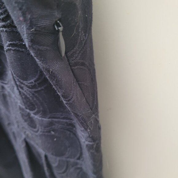 Karin Steven's Little Black Short Dress - Picture 3 of 4